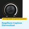 BRASQ Elektrische Convectorkachel - 2000W - Verstelbare thermostaat - Zwart