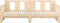 vidaXL - Slaapbank - uitschuifbaar - massief - grenenhout - 2x(80x200) - cm