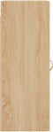 vidaXL - Hangkast - 34,5x34x90 - cm - sonoma - eikenkleurig