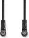 Nedis CSGP40120BK15 - Coax antennekabel - 150 cm - 120 dB afscherming - Zwart