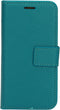 Mobiparts iPhone 12 Mini - Wallet Case - Saffiano motief - Turquoise