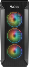Genesis NPC-1518 - ATX Semi-tower Box - 4x 120mm ARGB ventilatoren - Zwart