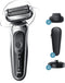 Braun Series 7 70-S4200cs - Elektrisch Scheerapparaat - 360° Flex-kop en AutoSense-technologie - Zilver