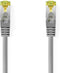 Nedis CAT7 Netwerkkabel - S/FTP - RJ45 Male - RJ45 Male - 2.00 m - Snagless - Rond - LSZH - Grijs - Doos