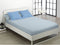 Set beddengoed Alexandra House Living Blauw Celeste Bed van 90 3 Onderdelen