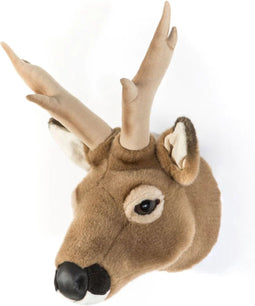 Wild & Soft Toby dierenkop pluche wanddecoratie - Ree
