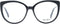 Max Mara MM5028 54001 bril zonder sterke - Dames - Zwart