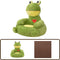 vidaXL - Pluche - kinderstoel - kikker - groen