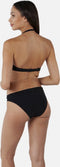 Barts Solid High Waist Briefs - Bikinibroekje - Hoge taille - Zwart (Maat 34)