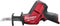 Milwaukee M12 CHZ-0 - Compact HACKZALL™ - Koolborstelloze motor - Zonder accu en lader