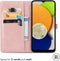 iMoshion Hoesje Geschikt voor Samsung Galaxy A03 Hoesje Met Pasjeshouder - iMoshion Mandala Bookcase - Rosé Goud