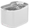 Jake and Jacky Drinkfontein RVS Draadloos - Sensorfunctie - Fluisterstil - 2,5L - Wit