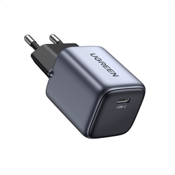 Ugreen Nexode 30W GaN oplader - Snellader met USB-C - Grijs