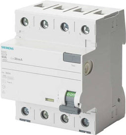 Siemens 5SV36426 5SV3642-6 Aardlekschakelaar A 4-polig 25 A 0.3 A 400 V
