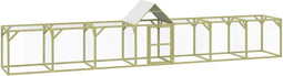 vidaXL - Kippenhok - 700x100x150 - cm - geïmpregneerd - massief - grenenhout