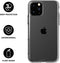 Tech21 Pure Case Clear - Soft Case - 3 meter valbescherming - Apple iPhone 11 Pro