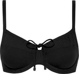 CYELL 70D - Dames Bikinitop Beugel Niet Voorgevormd - Goudkleurige Details - Zwart