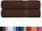 vidaXL - Douchehanddoeken - 2 - st - 70x140 - cm - 360 - g/m² - 100% - katoen - bruin