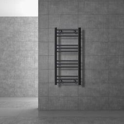 Sahara - Badkamerradiator - Handdoekverwarmer 300W - Antraciet 40 x 80 cm