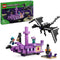 LEGO Minecraft® - De Enderdraak en het End-schip (21264) - Bouwset met drakenactie en 657 onderdelen