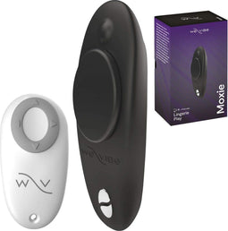 WE-VIBE | We-vibe - Moxie + Clitoral Vibrator Satin Black