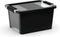 Kis Bi Box L - Opbergbox 40L - 55x35x28cm - Zwart