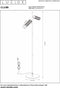 Lucide CLUBS - Vloerlamp - 2xGU10 - Wit