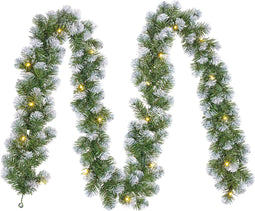 Black Box Trees - Norton slinger frosted, groen LED - l270xd20cm