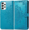 iMoshion Hoesje Geschikt voor Samsung Galaxy A33 Hoesje Met Pasjeshouder - iMoshion Mandala Bookcase - Turquoise