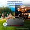 MEDION P61768 - Draagbare Bluetooth luidspreker - 100W RMS met bass boost en RGB lichteffecten - Antraciet