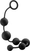 Anal Adventures Platinum - Siliconen Anaal Kralen - Large
