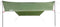 vidaXL - Kampeerluifel - waterdicht - 430x380x210 - cm - groen