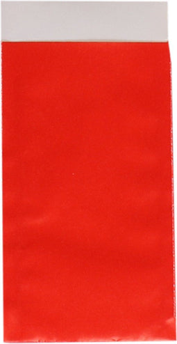 Zak - Fourniturenzak - Papier - 10x16cm - rood - 200 stuks