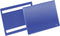 Durable 179507 Etikettentas, zelfklevend Donkerblauw (b x h) 223 mm x 163 mm DIN A5 liggend