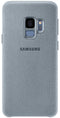 Samsung Galaxy S9 - Alcantara Cover - Krasbestendig Schokbestendig - Grijs