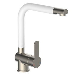 SCHÜTTE Rio - Mengkraan - Hoge draaibare uitloop - Chroom/Wit