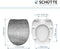 SCHÜTTE 82155 - WC-Bril - Duroplast - Soft Close - INDUSTRIAL GREY