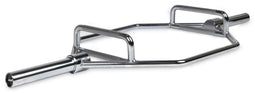 VirtuFit Olympische Hex Bar - Shrug Bar - 140 cm - Zilver