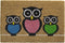 Hamat Deurmat Owls 40x60cm