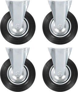 vidaXL - 12 - st - Wielen - vast - 200 - mm