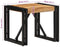 vidaXL - Salontafel - 40x40x35 - cm - massief - acaciahout