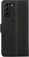 Dbramante1928 Galaxy S21 - Flip cover - Magneetsluiting en ruimte voor pasjes - Zwart