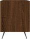 vidaXL - Nachtkastje - 40x35x47,5 - cm - bewerkt - hout - bruin - eikenkleur