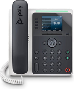 HP Poly Edge E220 - IP-telefoon - PoE-ondersteuning - Zwart