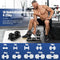 Coast Verstelbare Dumbbells - 4-25kg - 10-in-1 - Halters - Zwart