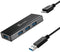 j5create JUH340 - USB 3.0 4-Port Hub - 4x USB 3.2 (Gen1, 5Gb/s) type-A - Zwart