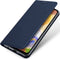 Dux Ducis Samsung Galaxy A04 - Slim Softcase Bookcase - Pasjeshouder - Donkerblauw
