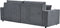 KARILA - Hoekbank met slaapfunctie - Donkergrijs - Links - Polyester