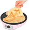 Bestron ASW602 - Crepe Maker - Ø 30cm met antiaanbaklaag en indicatielampje - Roze