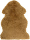 J-Line vloermat - schapenvel - oker